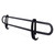 Steel Rear Bumper Guard | Double Tube Design | Black Powder Coated | Sturdy Construction