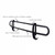 Steel Rear Bumper Guard | Double Tube Design | Black Powder Coated | Sturdy Construction