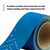 3M Blue 80 Grit Ceramic Aluminum Oxide Sandpaper | Hookit | Best-In-Class Performance | 4 Rolls