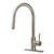 Upgrade Your RV Kitchen with Dura Faucet | Brushed Satin Nickel Faucet with Pull-Down Handle