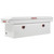 Weather Guard White Steel Tool Box | Extra Deep Single Lid | Smooth Surface | 15 Cu Ft Capacity