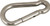 Sea Dog Carabiner | Interlocking Spring-Loaded Gate | Gourd Shape