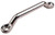 USA-Made Chrome Plated Bronze Tie Down Eye Strap | Ideal for 2" Webbing