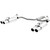 Fits 1986-1991 Chevrolet Corvette Magnaflow Performance Exhaust System Kit 15658 Exhaust System Kit Cat-Back System; Stainless Steel; With Muffler; 2-1/2 Inch Pipe Diameter; Dual Exhaust With Quad Exit; Center Rear Exit