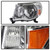 Xtune Headlight Assembly Set | Crystal Clear Lens | Chrome Plated Housing | Enhances Look, High Quality, Limited Warranty