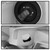 Enhance Your Vehicle's Appearance and Visibility | Xtune Halogen Headlight Assembly Set, Crystal Clear Lens, Black Housing