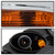 Upgrade Your Ride with Xtune Headlight Assembly | Clear Lens | Amber/ White Bulbs | Chrome Housing