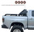 Black Horse Offroad Truck Bed Bar GLRB-01B-PLFR Gladiator; 3 Inch Tubular; Fits Up To 40 Inch Light Bar; With Two Red 5.3 Inch Round LED Flood Lights; With Third Brake Light; With Bed Rails; Powder Coated; Black; Steel