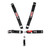 Upgrade Your Safety Game with Simpson Race 16.1 SFI Rated 5 Point | Pull Up Lap Belt Style | Black