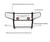 Black Horse Offroad Grille Guard | Polished Stainless Steel with Brush Guard, LED Lights & Limited Warranty