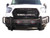 Black Horse Offroad Grille Guard 17FT20MA-PLFR SPARTAN; Powder Coated; Black; Steel; Modular; 1-1/2 Inch Diameter; With Brush Guard; Without Skid Plate