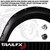 Ultimate Protection: TrailFX Pocket Style Fender Flares | Extended Coverage, Durable Polypropylene, Custom Look, Black Finish