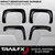 Transform Your Ride with TrailFX Pocket Style Fender Flares for Aggressive Look and Superior Protection | Easy Install, Durable Polypropylene, Extended Tire Coverage