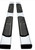Westin Automotive R5 XD Series Nerf Bar | 5 Inch Oval Straight, Polished Stainless Steel | With Step Pads, Extra Drop, Mount Kit | Safe & Easy Cab Access