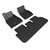 Ultimate Protection 3D Mats | Custom Fit ELITECT Series Floor Liner | Black, Carbon Fiber Texture | 3 Piece Set with MAXpider Anti-Skid | Superior Quality, Luxurious Finish