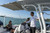 Taylor Made Boat T-Top Shade Extension | Protect Boat Deck | For Boats Under 26' | Electric | 63" x 5' | Universal Fit | Speed Tested | Easy Install