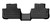 Husky Liner | Floor Liner | Direct Fit Raised Ridge | Black TPO | Easy Install | Made in USA