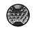 KC Hilites SlimLite 8 Inch Round LED Driving Light | Ultra-Slim Design, Spot Beam, 138W, 12384 Lumens, Legendary Quality