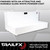 TrailFX Liquid Transfer Tank | 100 Gallon L-Shaped Steel Tank | Non-Flammable Liquids | Made in USA