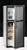 Upgrade Your RV Fridge with Dometic Americana II | Dual Compartment 2-Door w/ Freezer & LED Light | Power & Style in Black