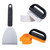Ultimate Blackstone Griddle Refurbishment Kit | Keep Your Griddle Looking Good As New | With Spatula Scraper & Resurfacing Stones
