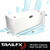 Transform Your Truck with TrailFX Liquid Transfer Tank | 98 Gallon Capacity, Precision Welded Steel, Easy Diesel Fuel Transport