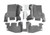 Ultimate Protection | Dark Gray Carpet BedRug | 3 Piece Footwell| Fits 1997-2006 Jeep Wrangler TJ