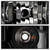 Xtune Headlight Assembly | OE HB3 High Beam/ H11 Low Beam| Black Housing, Set Of 2