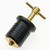 Watertight 1 Inch | Twist Turn Brass Plug for Boat Drain | Durable & Easy Install