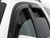 Auto Ventshade Rainguard 194334 Ventvisor; Aerodynamic Design; In-Channel; Tape-On; Smoke; Acrylic; Set Of 4