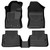 Ultimate Protection | Custom Molded Floor Liner | Black - 3 Piece Set