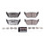 Power Stop Brake Pad Z36-2169 Z36 Truck & Tow; FMSI Number D2169; Carbon Fiber Ceramic; Set Of 4; With Hardware