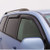 Loud Descriptive Smoke Acrylic Ventvisor | Fits Your Vehicle Perfectly | Set of 4