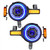 Upgrade Your Ride | Bi-LED Headlight Set | ColorSHIFT Halo Rings | Bright 5200 Lumens | Clear Lens | DOT/SAE Certified | Set of 2 | RGB Controller Included