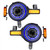 Upgrade Your Ride | Bi-LED Headlight Set | ColorSHIFT Halo Rings | Bright 5200 Lumens | Clear Lens | DOT/SAE Certified | Set of 2 | RGB Controller Included