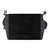Mishimoto Intercooler MMINT-F2D-03TBK Tube And Fin Core; 25.75 Inch Length x 21.54 Inch Height Core Dimension; 3.25 Inch Inlet; 3 Inch Outlet; With One Cast End Tank Replacement Intercooler