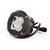 Rugged Ridge Driving/Fog Light 15209.31 Driving/Fog Light; LED Bulb; 5 CREE LED; 3-1/2 Inch Round; 10 Watt; Driving Beam; Clear Lens/Amber Accent Light; Black Housing; Post Mount; With Single Fog Light
