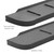 Go Rhino Running Board 63450673T RB10; Textured Bed Liner Coated; Black; Mild Steel; Unlighted; Body/Frame Mount