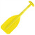 T-H Marine Marine Paddle BE-PA-56006-DP Telescopic Mini Paddle; For Small Boats/Kayaks/Paddleboards; 22 To 42 Inch Adjustable Length; Yellow; Anodized Aluminum Shaft; Ergonomic Handle Grip; Single