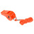 T-H Marine Whistle BE-SA-58300-DP Safety Whistle; Neon/Fluorescent Orange; Plastic; Waterproof; USCG Approved; Works When Wet; With Orange Lanyard