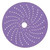 3M Sanding Disc 31483 Hookit; Purple; Ceramic; 6 Inch Outer Diameter; Paper Backing; 320 Grit; Hook And Loop Type Attachment; Dry; Box Of 50