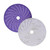 3M Sanding Disc 31483 Hookit; Purple; Ceramic; 6 Inch Outer Diameter; Paper Backing; 320 Grit; Hook And Loop Type Attachment; Dry; Box Of 50