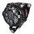 Powermaster Alternator/Generator 851625-2R Alternator/Generator; Alternator; Denso Style; 6-Grove Pulley; 175 Amp; Clutch Side Rear Battery Post; Rear Regulator; Black