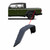 Enhance Your Jeep Gladiator JT | Bold Tubular Look Fender Flares | Black Steel Bolts-On | Set Of 2