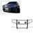 Black Horse Offroad Grille Guard 17A080202MSS-PLFB 3-Piece Modular; Polished; Stainless Steel; Modular; 1-1/2 Inch Diameter; With Brush Guard; Without Skid Plate