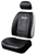 Plasticolor Seat Cover 008631R01 Deluxe; Low Back; Jeep Logo; Leather; Black With White Contrast Stitching; Single; With Head Rest And Back Cargo Pocket