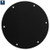T-H Marine Boat Deck Plate SDP-1-DP Screw Down; 5-5/8 Inch Outer Diameter; Matte Black; Polypropylene; Single