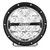 Rigid Lighting Driving/Fog Light 36412 Driving/Fog Light; 360 Series; LED Bulb; 6 Inch Round; 72 Watt; 5.1 AMP Draw; Spot Beam; 12-LED RGBW Backlighting; 8670 Raw Lumens; Black Housing; Surface Mount