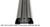 Rhino-Rack USA Roof Rack Side Rail RTV188 RTV; Fits Rhino Rack s Roof Rack; Black; 74 Inch Length; Set Of 2; With Hardware/End Caps