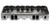Dart Cylinder Head 126322 SHP; Assembled; For Use With Chevy Small Block Engines; Aluminum; 200 CC Rectangle Port; 64 CC Chamber Volume; 2.02 Inch Intake Valve/1.60 Inch Exhaust Valve; 1.437 Inch Hydraulic Roller Spring Diameter